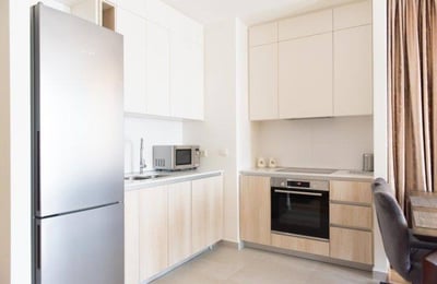 Rental of a spacious 3-room apartment in BW Vista residential complex, 88 m², Belgrade, Serbia